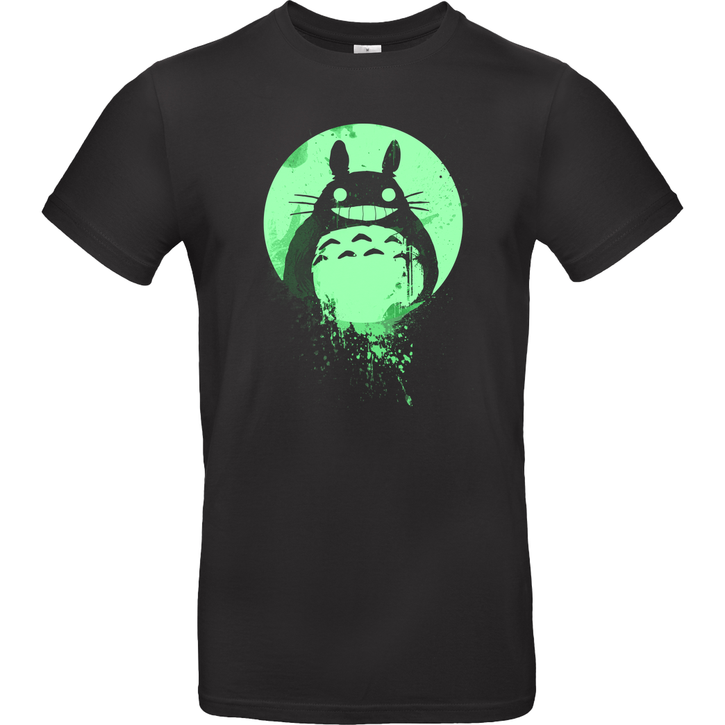 None Mien Wayne - Totoro T-Shirt B&C EXACT 190 - Black