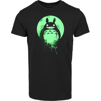 Mien Wayne - Totoro House Brand T-Shirt - Black