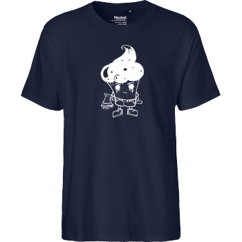 Mien Wayne - Zombie Cupcake Fairtrade T-Shirt - navy