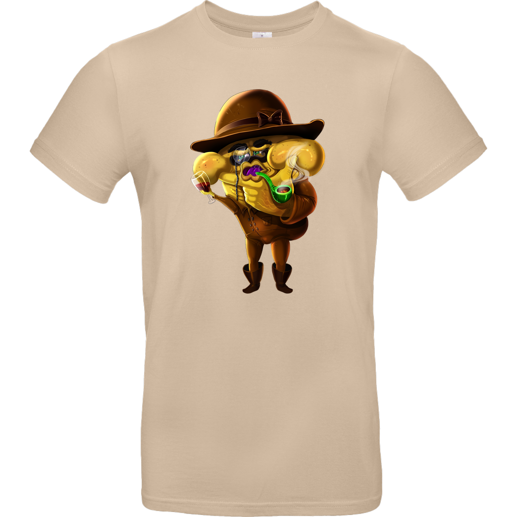 Mii Mii MiiMii - Detektiv T-Shirt B&C EXACT 190 - Sand