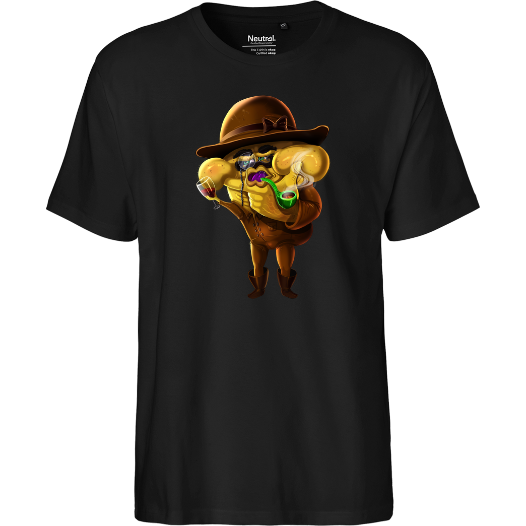 Mii Mii MiiMii - Detektiv T-Shirt Fairtrade T-Shirt - black