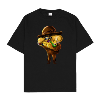 MiiMii - Detektiv Oversize T-Shirt - Black