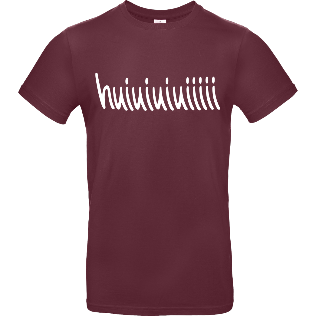 Mii Mii MiiMii - huiuiuiuiiiiii T-Shirt B&C EXACT 190 - Burgundy