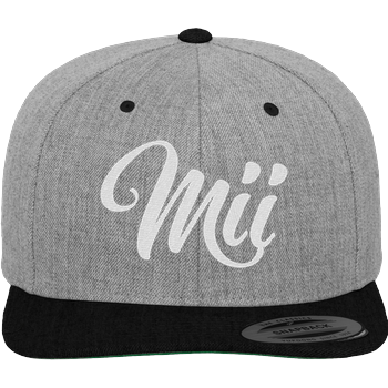 MiiMii - Logo Cap Cap heather grey/black