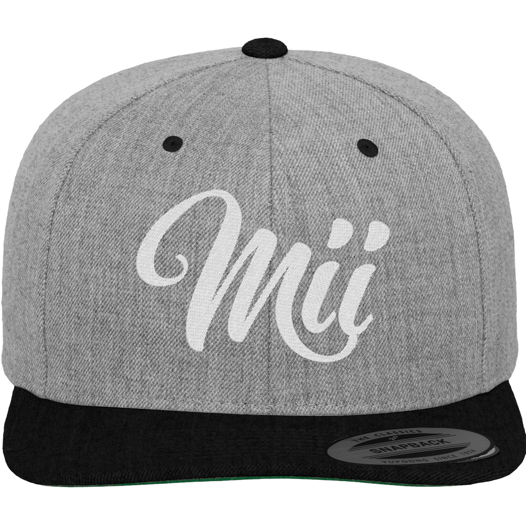 Mii Mii MiiMii - Logo Cap Cap Cap heather grey/black