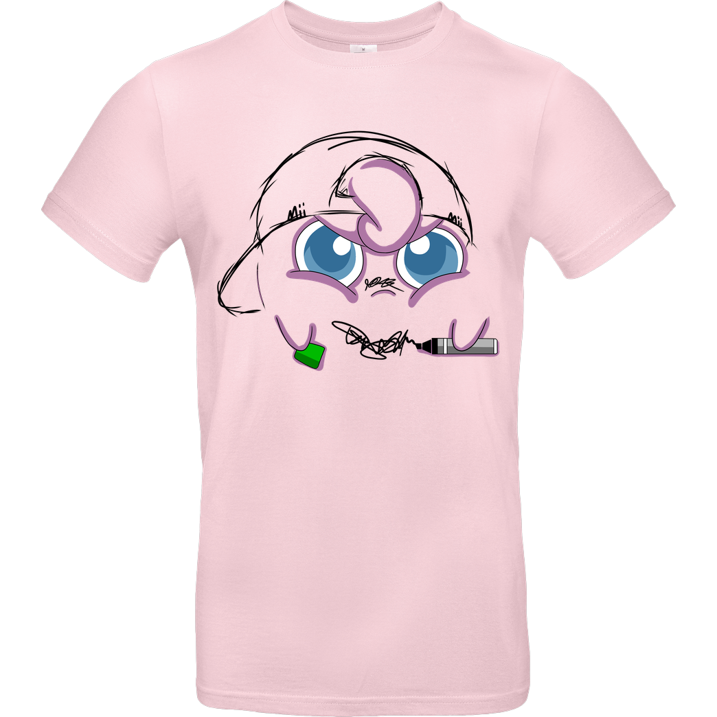 Mii Mii MiiMii - Pummel Mii T-Shirt B&C EXACT 190 - Light Pink