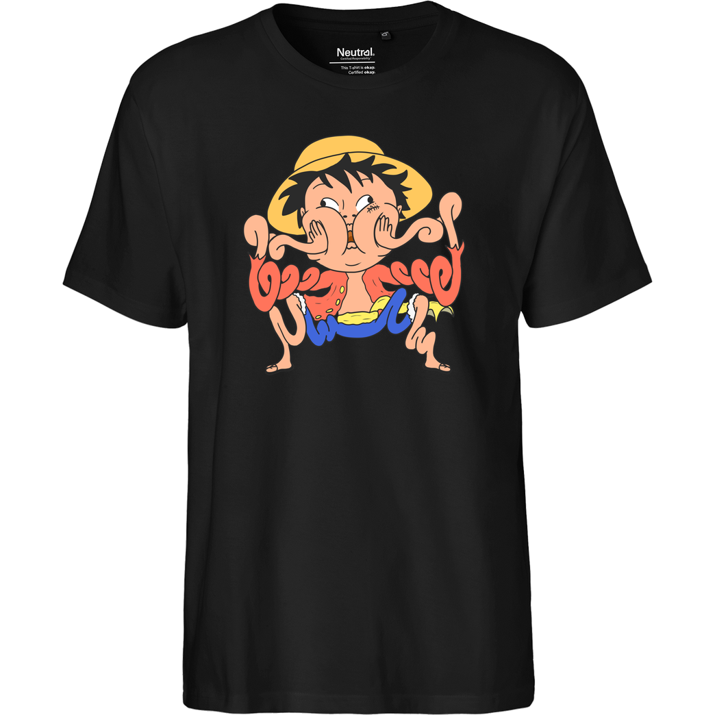 Mii Mii MiiMii - Ruffy T-Shirt Fairtrade T-Shirt - black