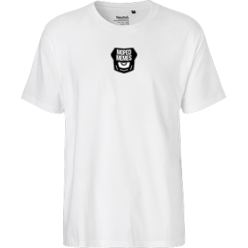 Mopedmemes - Logo Fairtrade T-Shirt - white