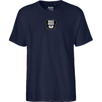 Mopedmemes - Logo Fairtrade T-Shirt - navy