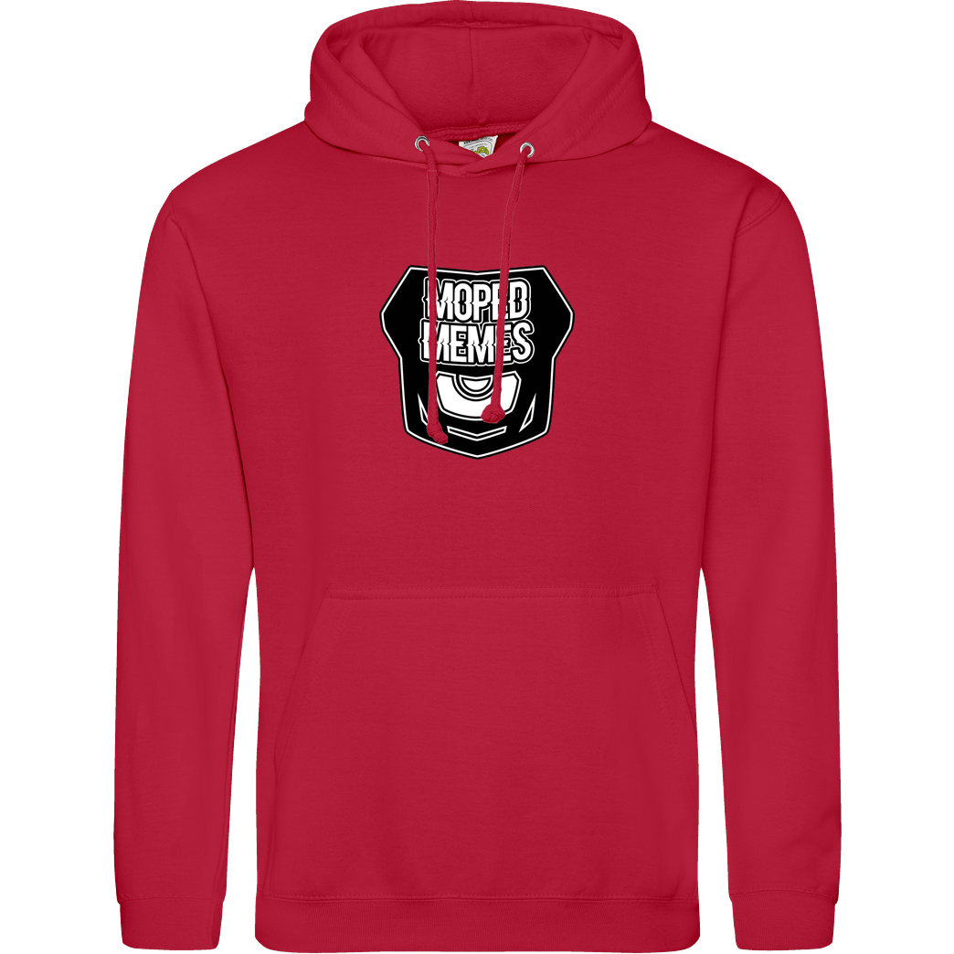 MOPEDMEMMES Mopedmemes - Logo Sweatshirt JH Hoodie - red