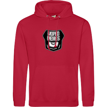 Mopedmemes - Logo JH Hoodie - red