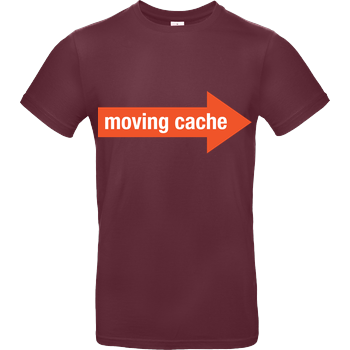 Moving Cache (man) B&C EXACT 190 - Burgundy