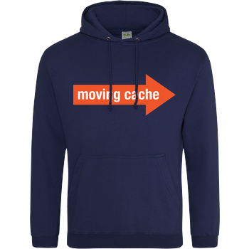 Moving Cache (man) JH Hoodie - Navy