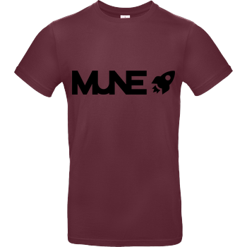 Mune Logo B&C EXACT 190 - Burgundy