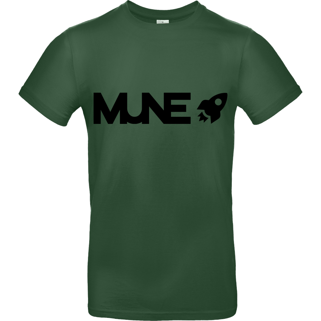 IamHaRa Mune Logo T-Shirt B&C EXACT 190 -  Bottle Green