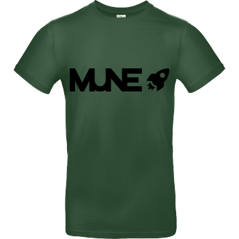 Mune Logo B&C EXACT 190 -  Bottle Green