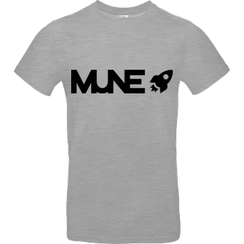 Mune Logo B&C EXACT 190 - heather grey