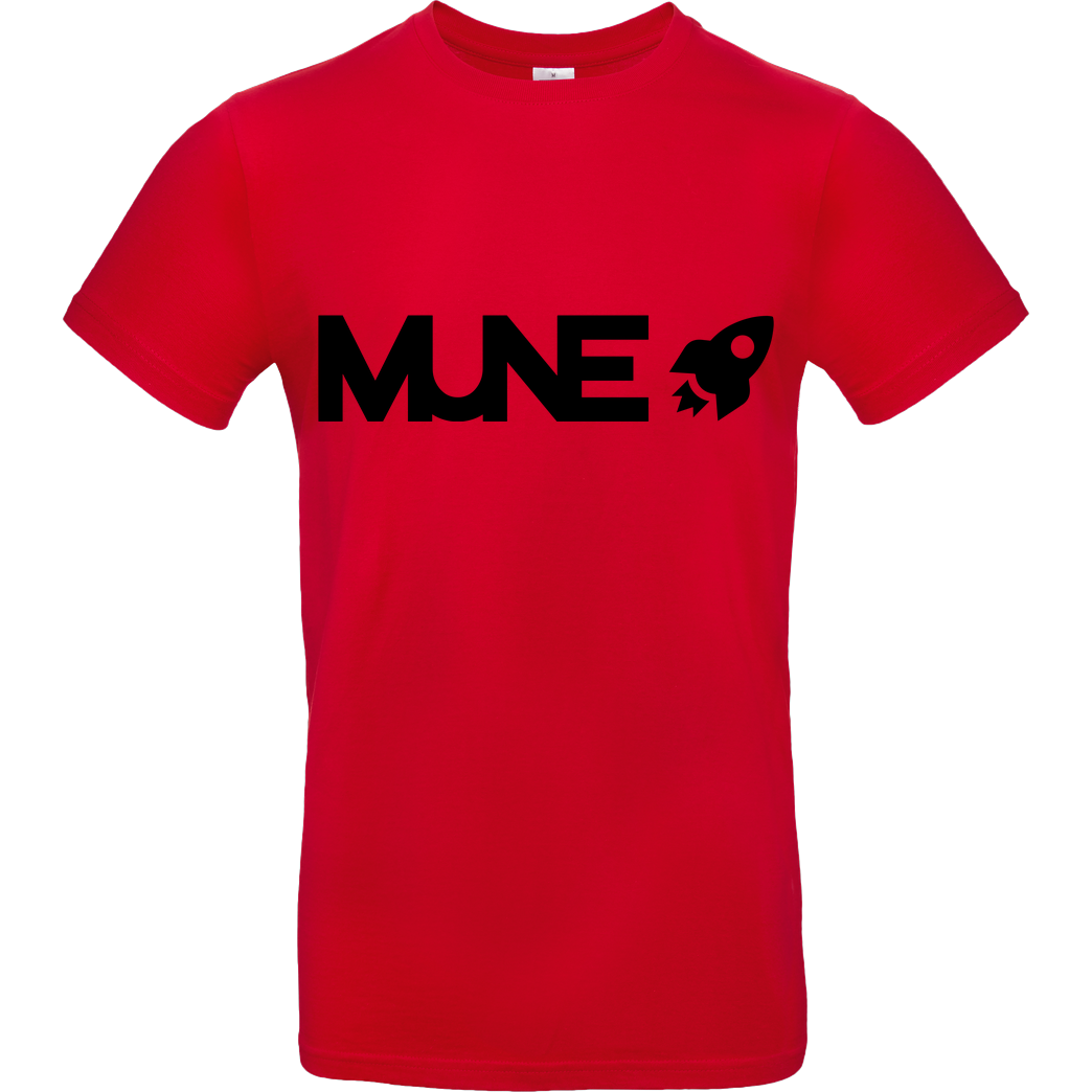 IamHaRa Mune Logo T-Shirt B&C EXACT 190 - Red