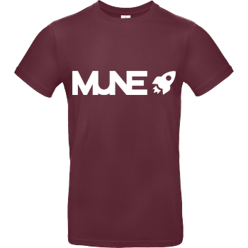 Mune Logo B&C EXACT 190 - Burgundy