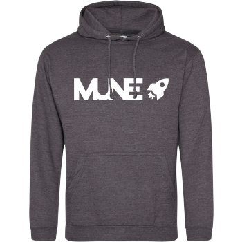 Mune Logo JH Hoodie - Dark heather grey