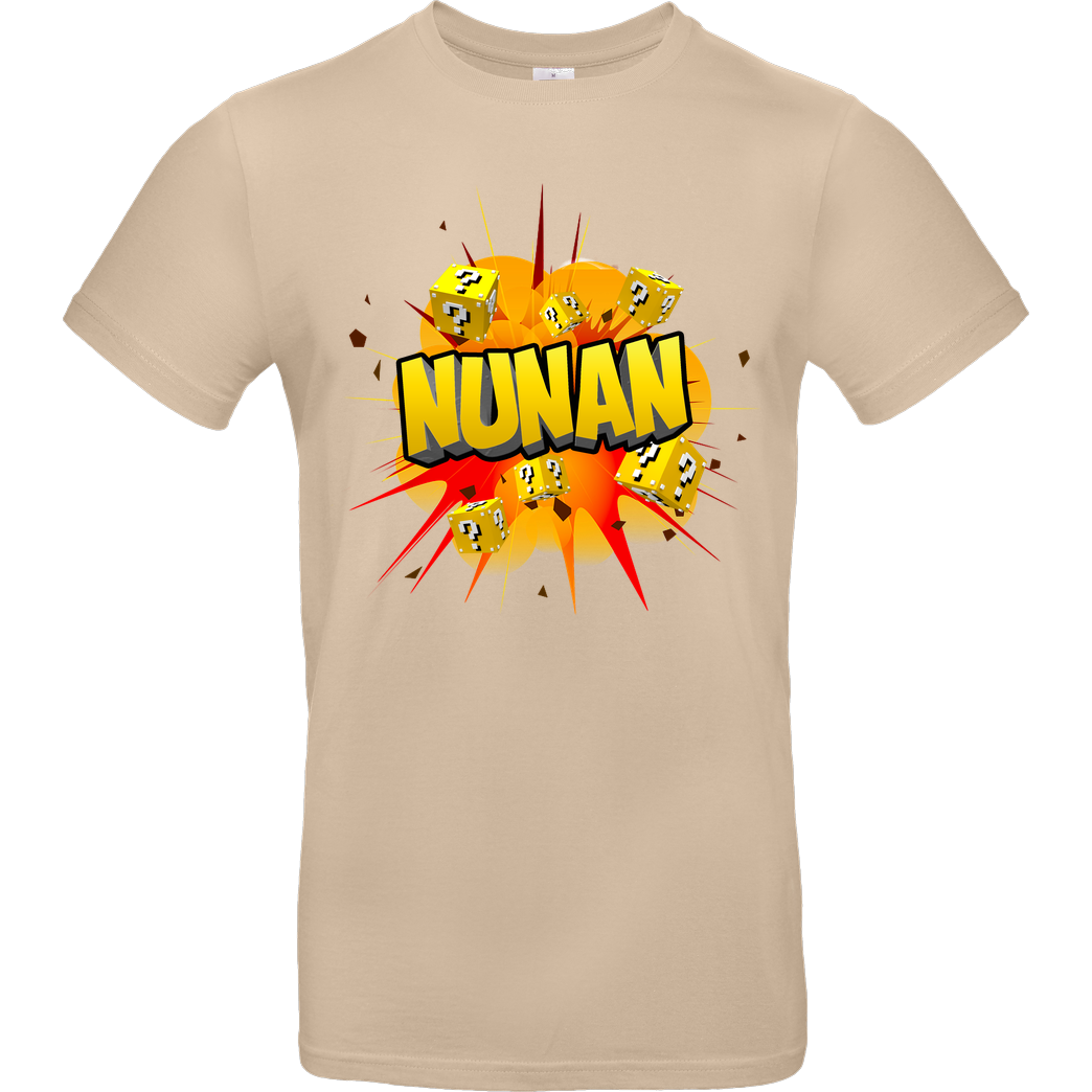 Nunan Nunan - Explosion T-Shirt B&C EXACT 190 - Sand