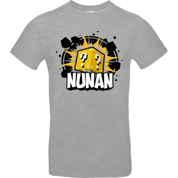 Nunan - Würfel B&C EXACT 190 - heather grey
