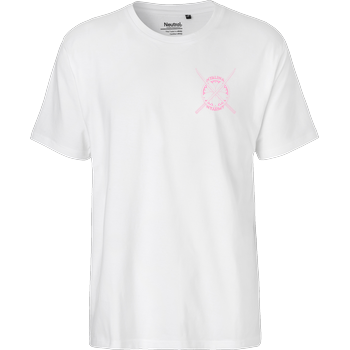 Nyalina - Katana pink Fairtrade T-Shirt - white