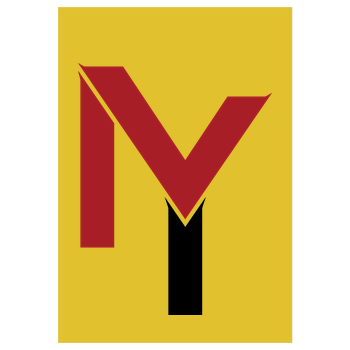 NYShooter94 - Logo black Art Print yellow
