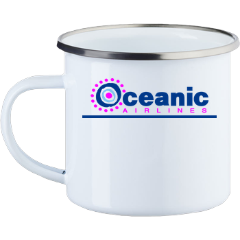 Oceanic Airlines Enamel Mug