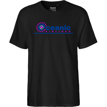 Oceanic Airlines Fairtrade T-Shirt - black