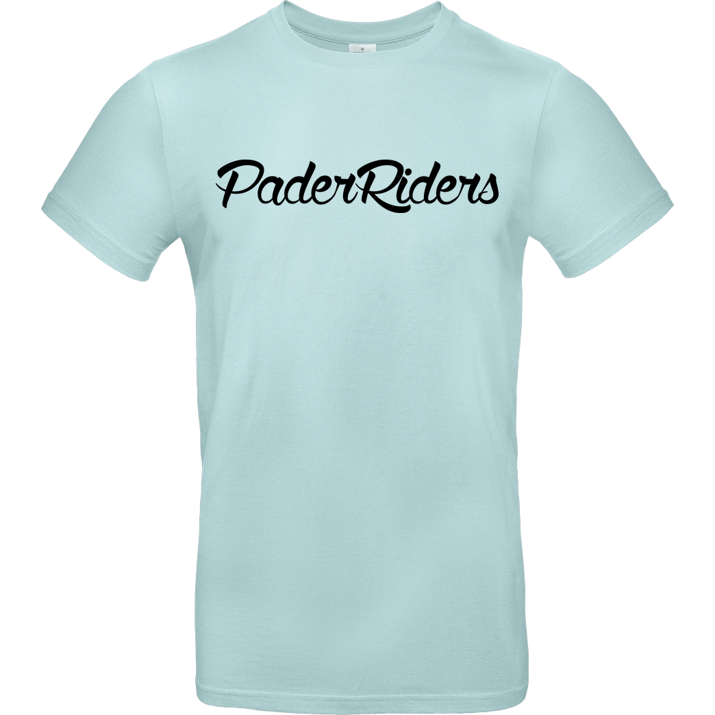 PaderRiders PaderRiders - Script Logo T-Shirt B&C EXACT 190 - Mint