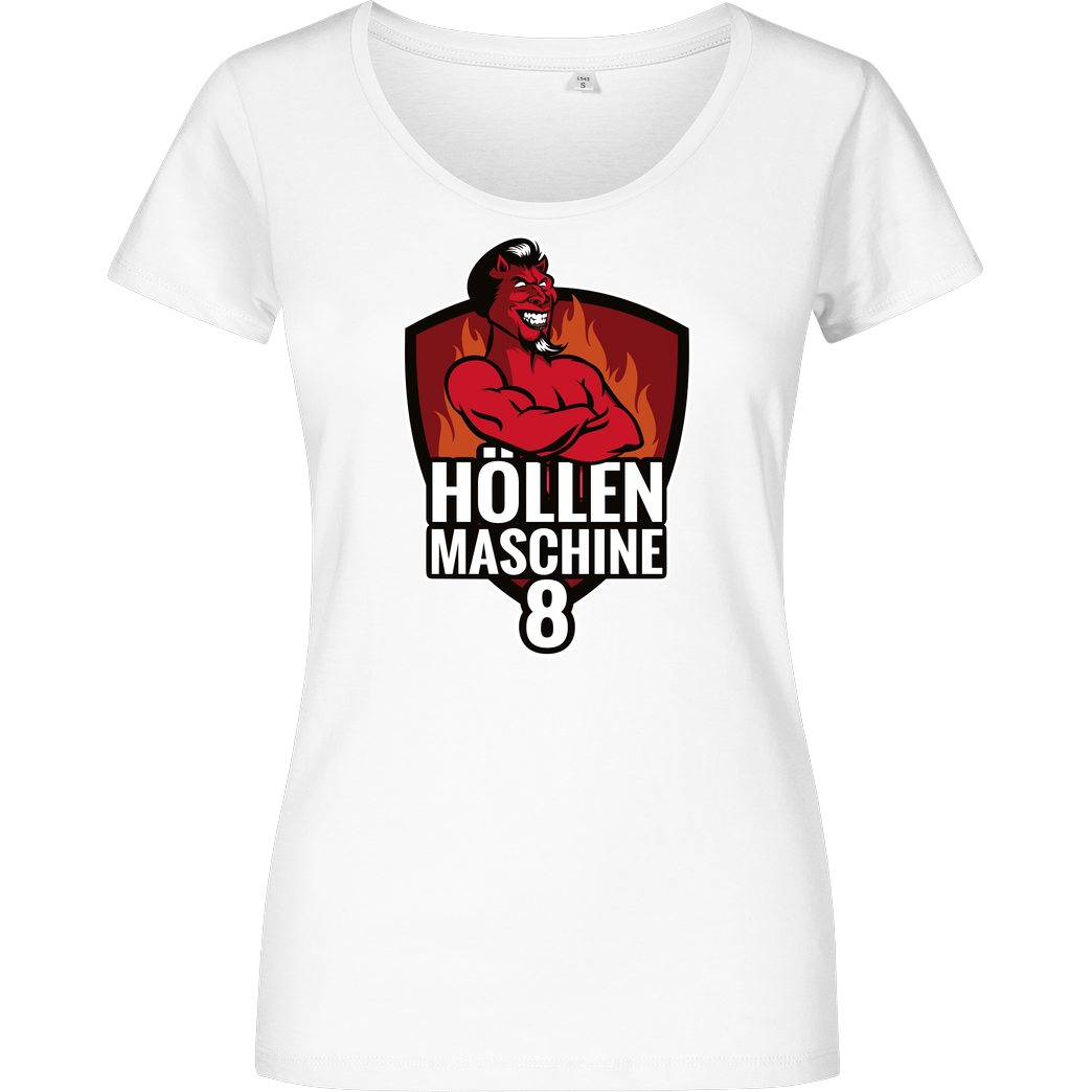 None PC-Welt - Höllenmaschine 8 T-Shirt Girlshirt weiss