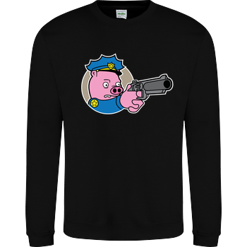 Piggy Cop JH Sweatshirt - Schwarz