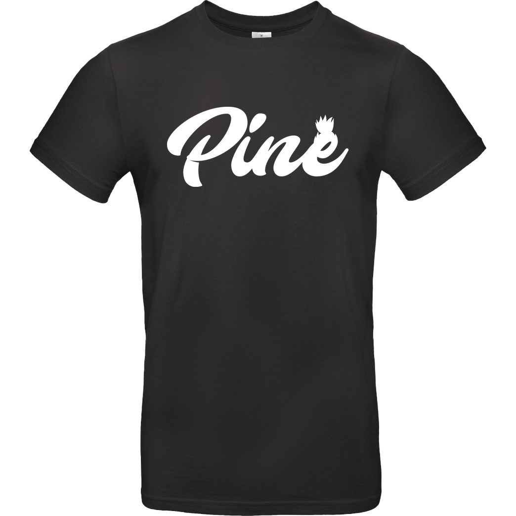 Pine Pine - Logo T-Shirt B&C EXACT 190 - Black