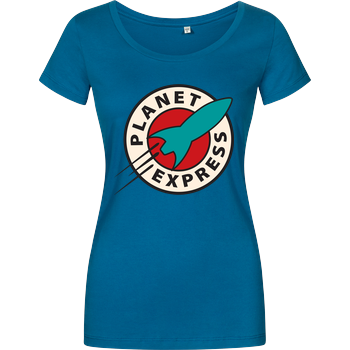 Planet Express Girlshirt petrol
