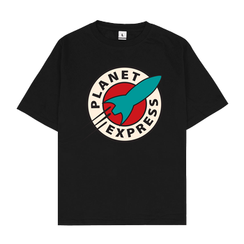 Planet Express Oversize T-Shirt - Black