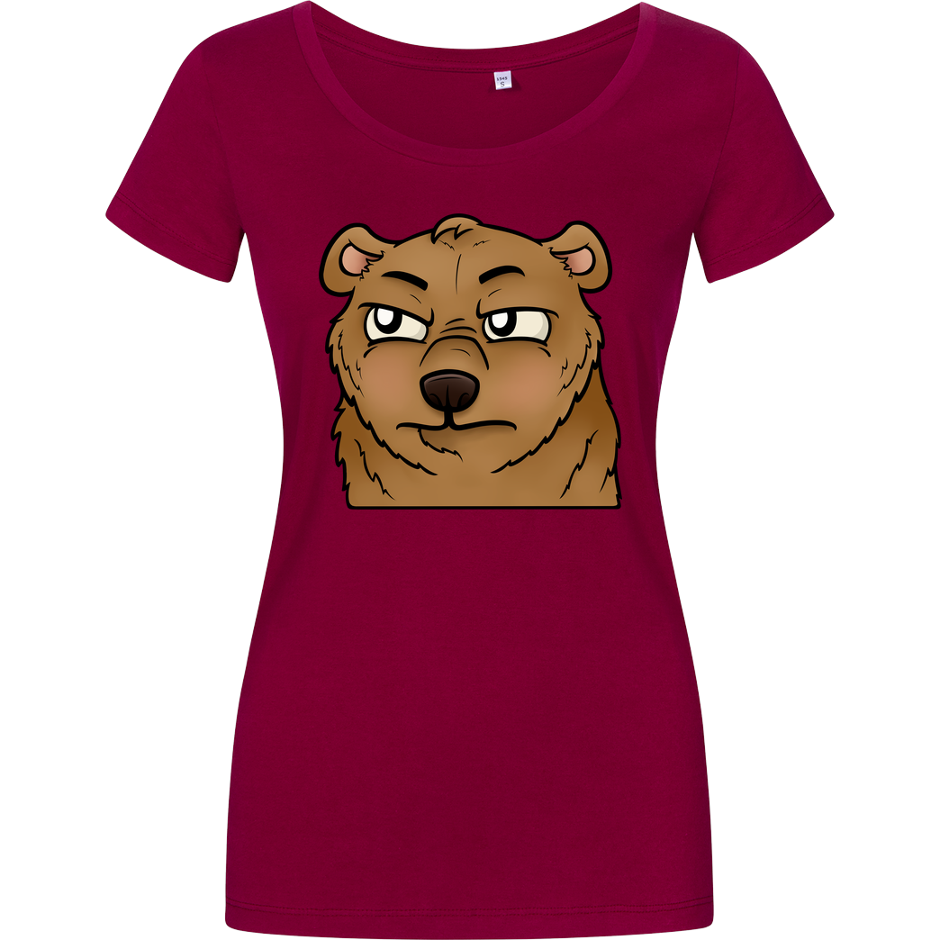 Powie Powie - Bär T-Shirt Girlshirt berry