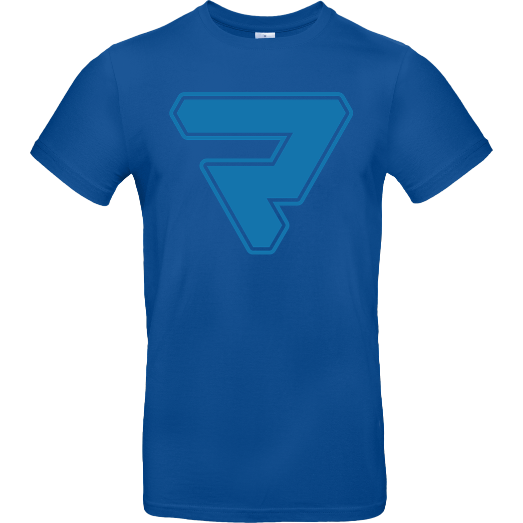 Powie Powie - Logo T-Shirt B&C EXACT 190 - Royal Blue