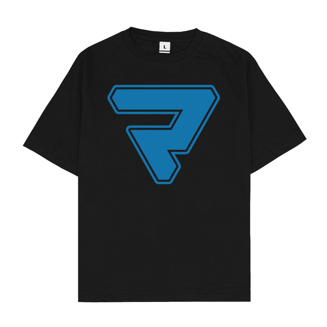 Powie Powie - Logo T-Shirt Oversize T-Shirt - Black
