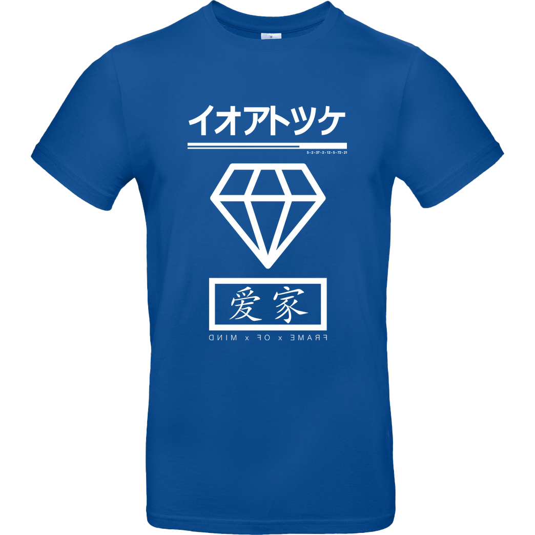 IamHaRa RangerCenter - Frame of Mind T-Shirt B&C EXACT 190 - Royal Blue