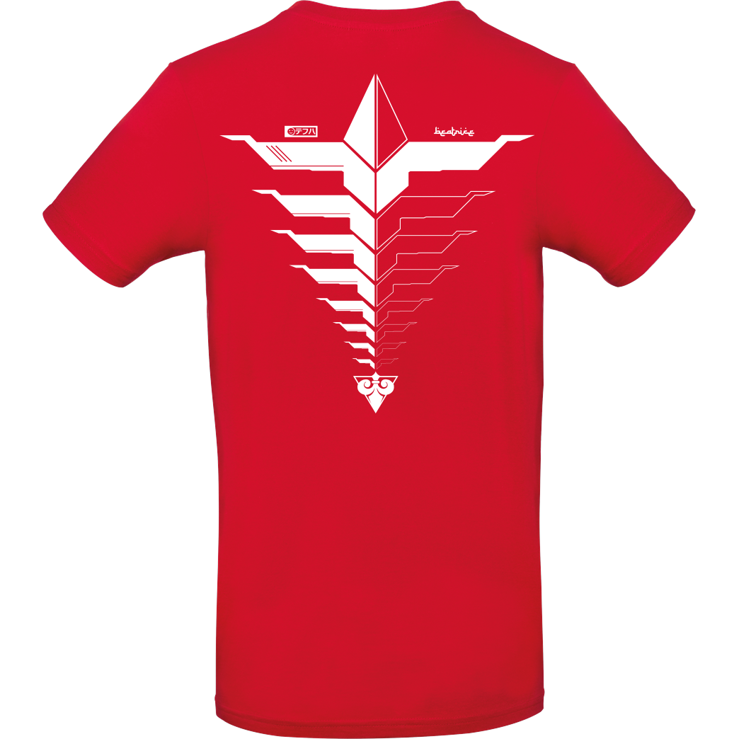 IamHaRa RangerCenter - Until it's over T-Shirt B&C EXACT 190 - Red