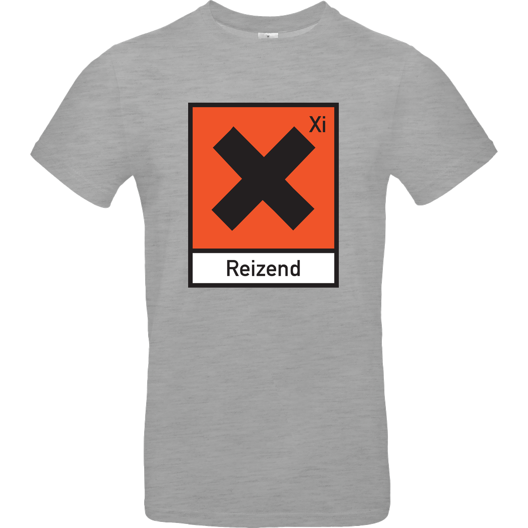 None Reizend T-Shirt B&C EXACT 190 - heather grey