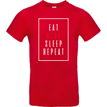 Ridemore - Eat Sleep B&C EXACT 190 - Red