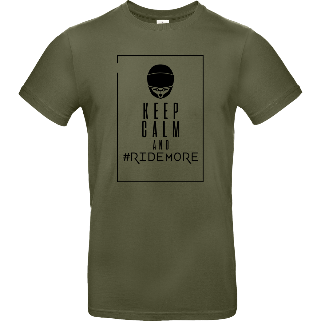 Ride-More Ridemore - Keep Calm BFR T-Shirt B&C EXACT 190 - Khaki