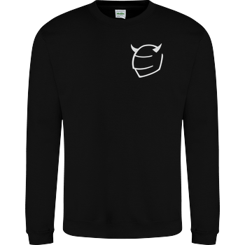Ridemore - Miisses Black Logo Embroidered JH Sweatshirt - Schwarz
