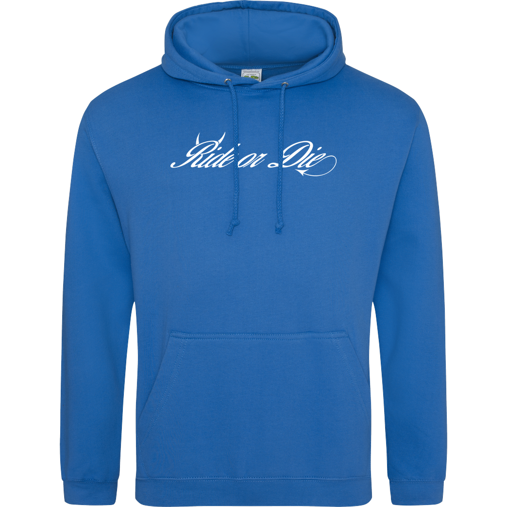 Ride-More Ridemore - Ride or Die Sweatshirt JH Hoodie - Sapphire Blue