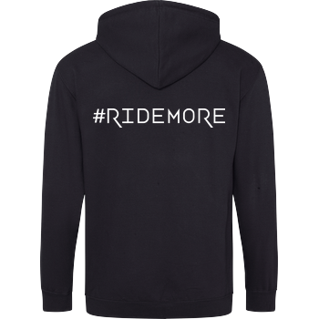 Ridemore - #Ridemore Backprint Hoodiejacke schwarz