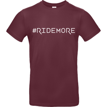 Ridemore - #Ridemore B&C EXACT 190 - Burgundy