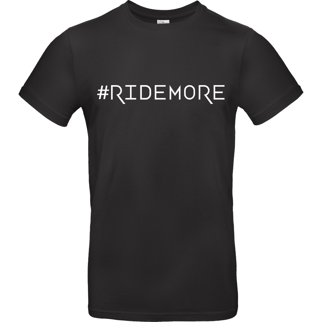 Ride-More Ridemore - #Ridemore T-Shirt B&C EXACT 190 - Black