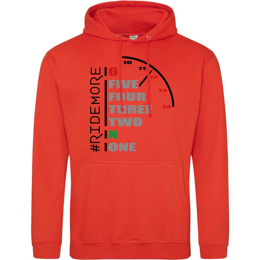 Ride-More Ridemore - Shift Gears Sweatshirt JH Hoodie - Orange